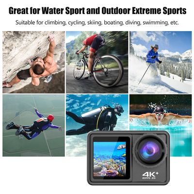 极速4K 24MP Dual Screen Sport Camera DV Camcorder 2 Inch Scr