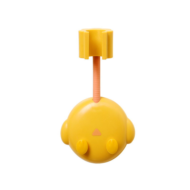 花洒淋浴头支架可调节方向免打孔无痕喷头卡座儿童卡W通雨洒固定