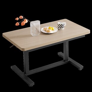 多功能升降茶几餐桌小户型折叠餐枱客厅高茶几吃饭移动伸缩长方形