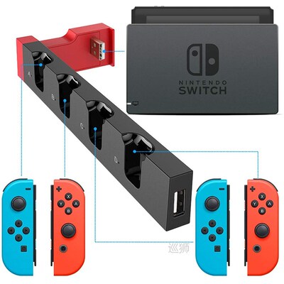 Switch Joy Con Controller Charger Dock Stand Station Holder