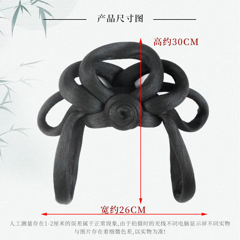 云雾古装汉服造型假发秀场新款发髻凤冠走K秀漫展写真COS静思髻