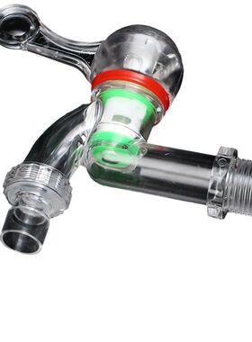 塑料透明水龙头家用4分防爆接水管软管洗衣机P专用防冻四分水龙头