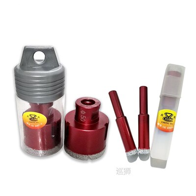6-100mm M14 Thread Connection Vacuum Brazed Diamond Drilling