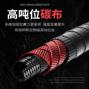 泰坦巨师雷强竿打黑路亚竿XH轻雷水滴轮套装路亚黑鱼草鱼