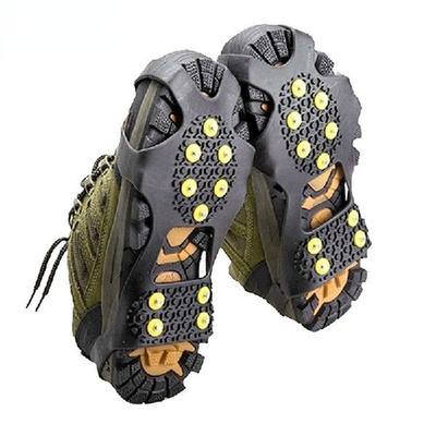 推荐Outdoor 10 Teeth Silicone Crampons Stainless Steel