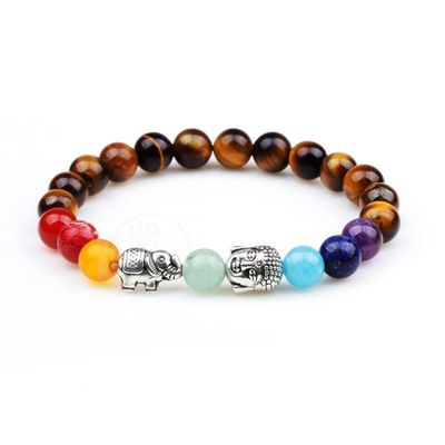 推荐。Popular jewelry colorful beads Turquoise elephant Brle