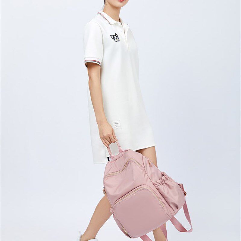 高端妈咪包2023年新款轻便大容量斜挎双肩外出妈妈包母婴包时尚辣