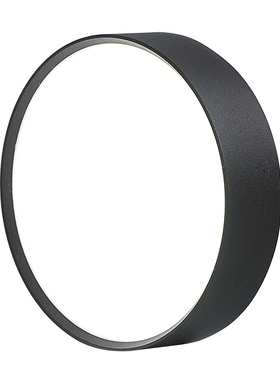 黑色明装筒灯led超薄小吸顶灯圆形客厅卧室过道免开孔三色7W9W15W