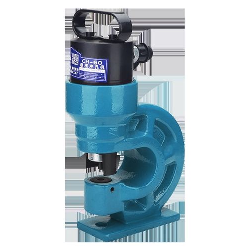 两件式电动液压冲孔机光伏角铁槽钢铜铝排手动冲孔打孔钻孔机模具