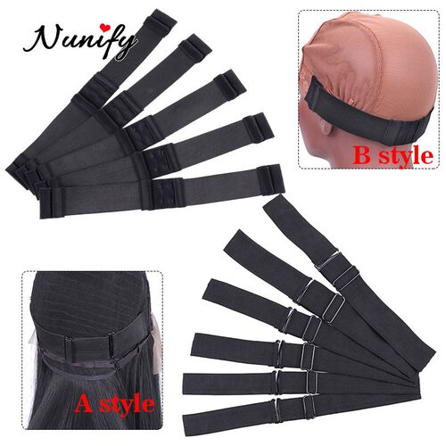5Pcs/Lot Adjustable Elastic Band For Wigs Making Wig Accesso
