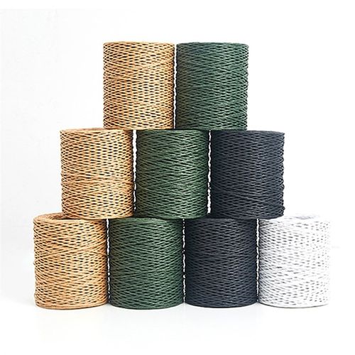 200m/Roll Iron Wire Paper Rope DIY Craft Supplies Children S