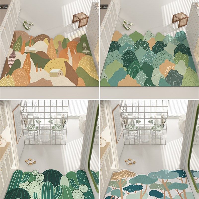 入户门地垫pvc可擦免洗进门门口脚垫玄关门垫可裁剪2022新款地毯,居家布艺,入户地垫,淘宝优惠券,粉丝福利购,淘宝优惠卷