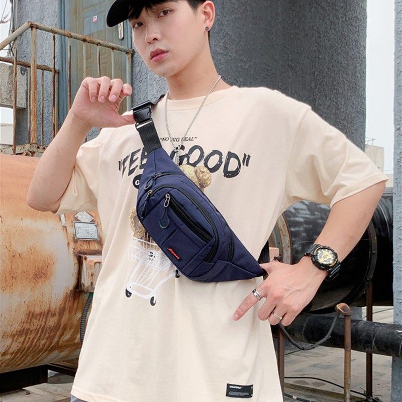 JA19运动跑步手机腰包男女大容量工作生意时尚防水户外收钱包新