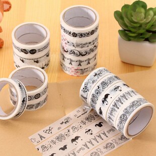 2pcs DIY Decorative Masking Tape 15mm * 10m Cute Scrapbookin