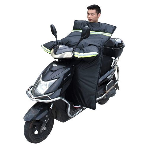 男士电动车挡风被踏板摩托车挡风冬季防寒保暖加绒防水电瓶防风罩