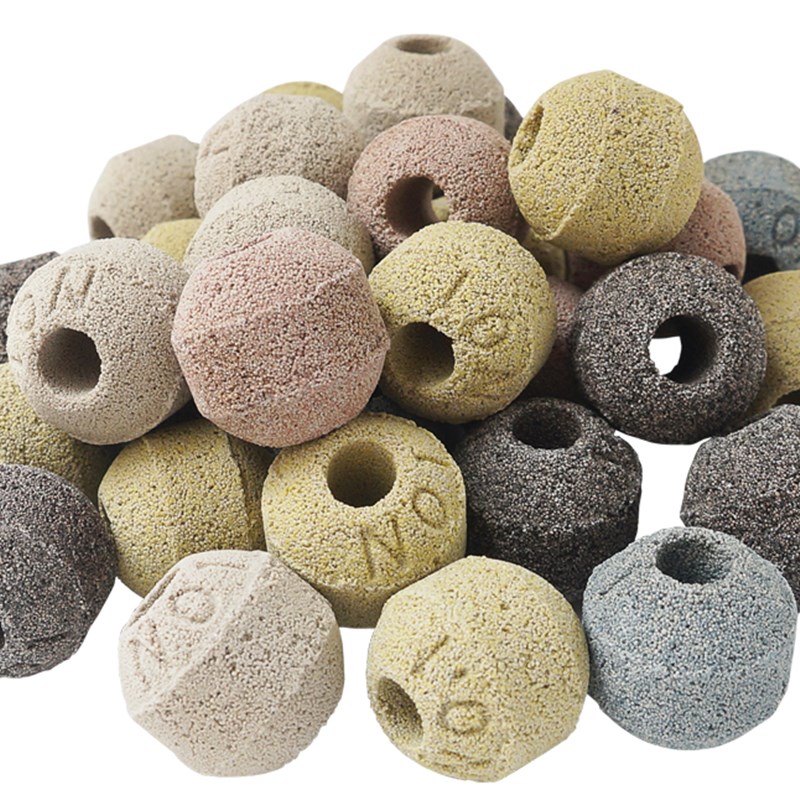 鱼缸过滤材料水族箱滤桶纳米石英球净水陶瓷N环细菌屋培菌鱼池滤