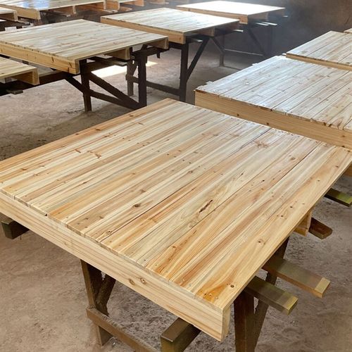 定制户外防水木地台露营地垫阳台防潮地铺板榻榻米床高品质木托盘