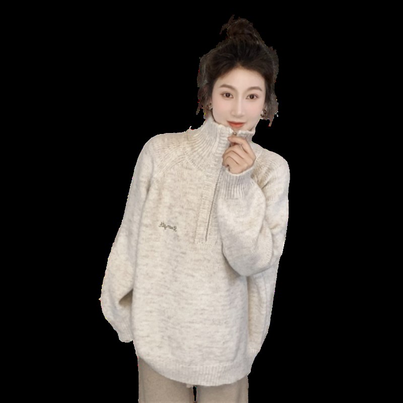 孕妇毛衣秋冬装2024新款韩版绵羊绒红色中长款针织衫上衣新年衣服