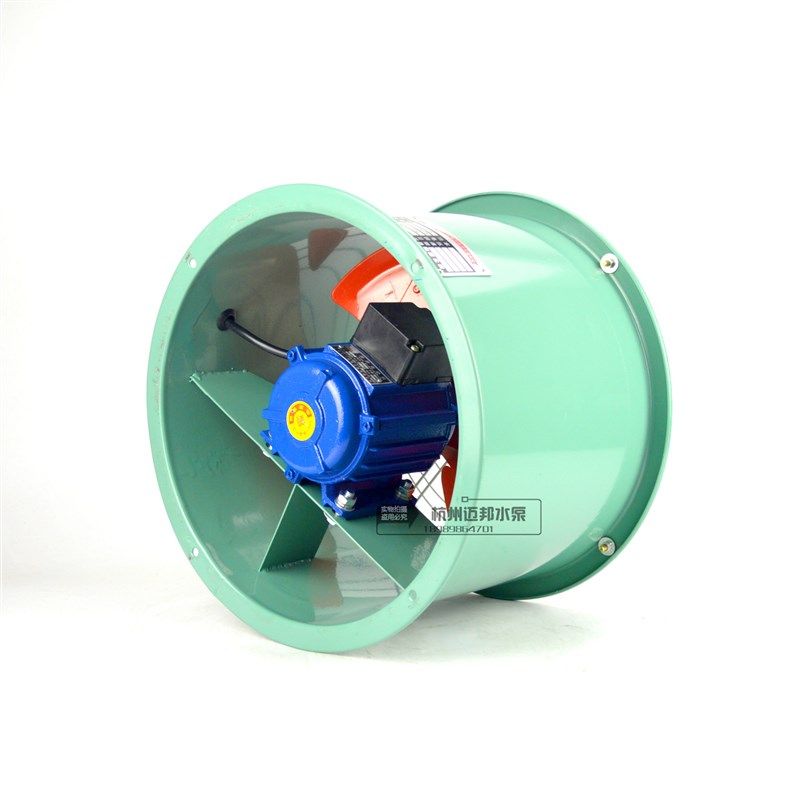 SF低噪音轴流风机22n0V排风机工业除尘通风机380V圆筒管道强力风