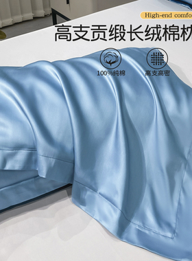 单人枕套一对装30x50小40x60x90cm大尺寸定制儿童全棉枕头套