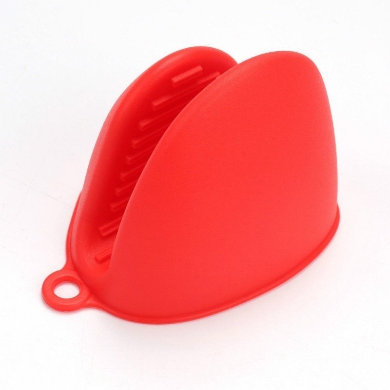 网红1Pc Kitchen Silicone Heat Resistant Gloves Clips Insulat