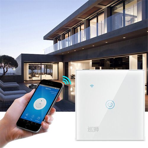 Tuya Switch Smart EU/UK/US Standard Crystal Glass Alexa Goog
