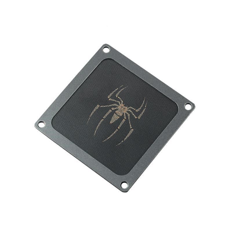 电脑机箱防尘网12CM风扇防尘网罩磁过C滤网1除2厘米PV吸93899网透