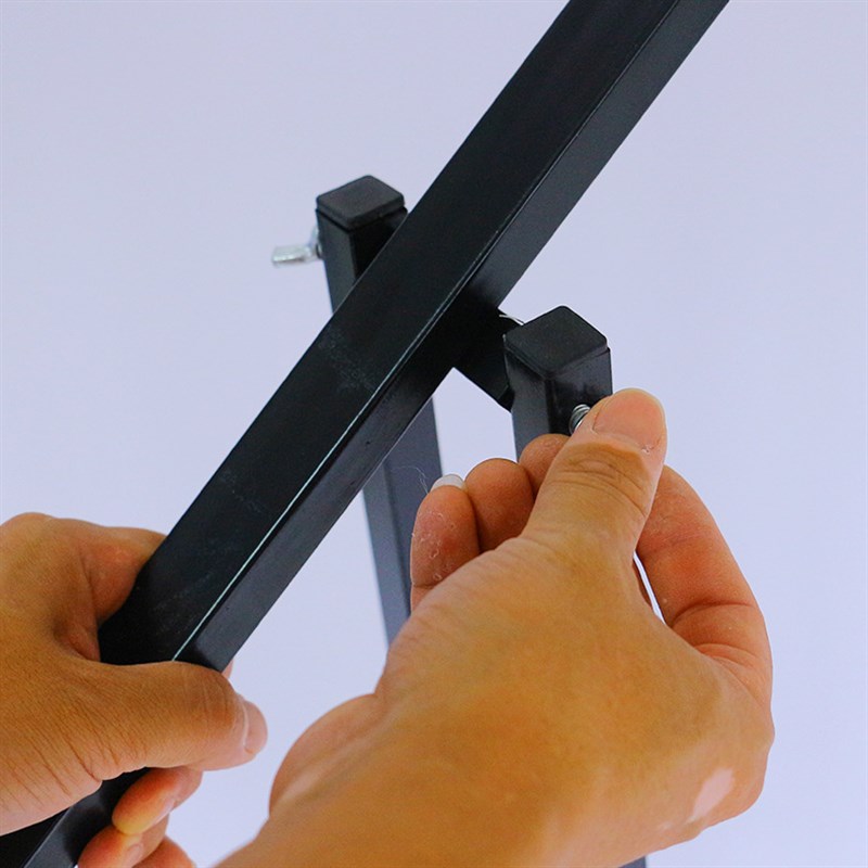 立式落地展架广告宣传展板支架超市招聘海报广告牌展示架.铁质kt