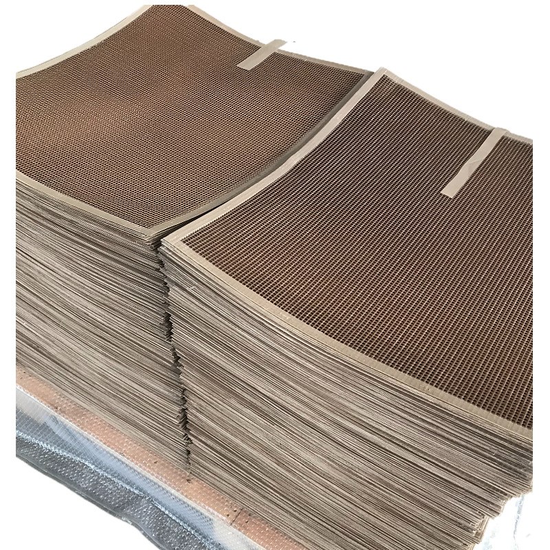 耐高温特氟龙网带铁氟龙防粘垫食品鱼干果蔬宠物食品烘干W网片PFT