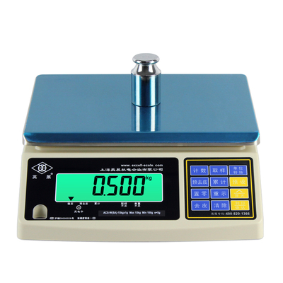 EXCELL 英展电子秤 ACS-W(SA)-3kg电子计重称工业秤电子桌秤案
