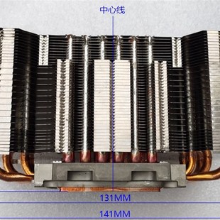 11热管纯铜底全铜片镀镍回流焊115X 1200 被动零噪音 1151