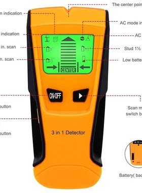 Stud Finder Wall Scanner 5 in 1 Electronic Stud Sensor Beam