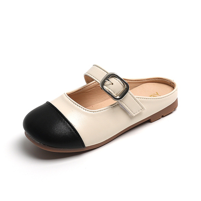 儿童包头半拖鞋i女孩夏季外穿时尚凉鞋公主风秋天凉拖洋气女童鞋