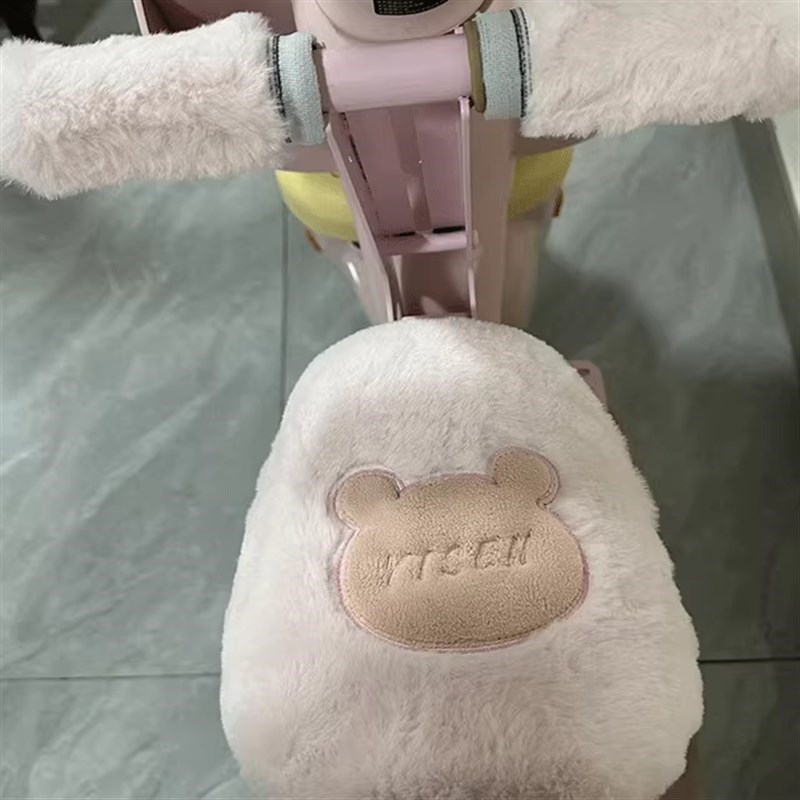 电动车座套加厚保暖秋冬小型电B动自行车坐套宝宝加绒座椅套罩