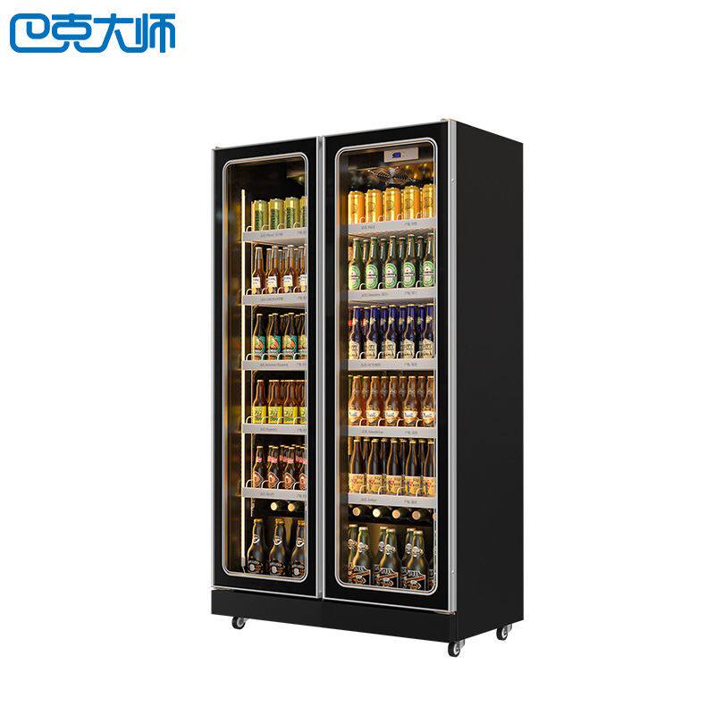 新品啤酒展示柜冷藏柜超市立式冰柜商用冰箱三门便利w店大容量饮