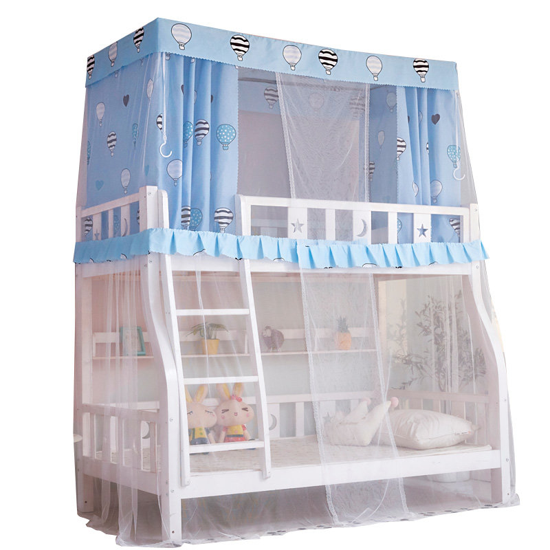 子母床蚊帐上下铺一体1.5m双层床1.2梯形高低儿童床伸缩支架家用,床上用品,蚊帐,淘宝优惠券,粉丝福利购,淘宝优惠卷