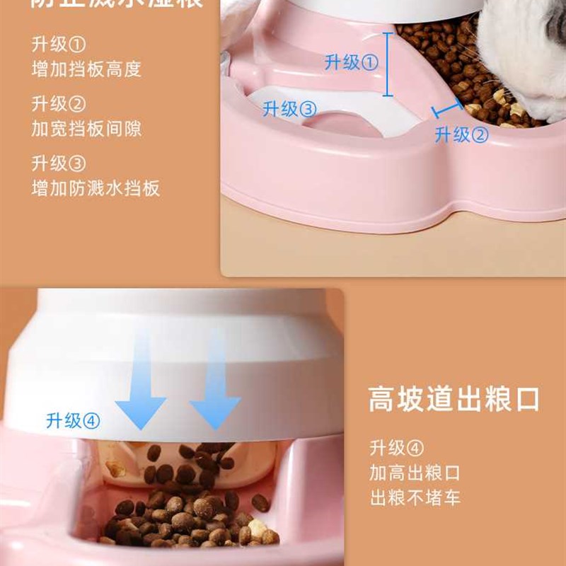 猫咪饮水机狗狗自动饮水器小猫喝水神器自动喂食器不插电宠物用品