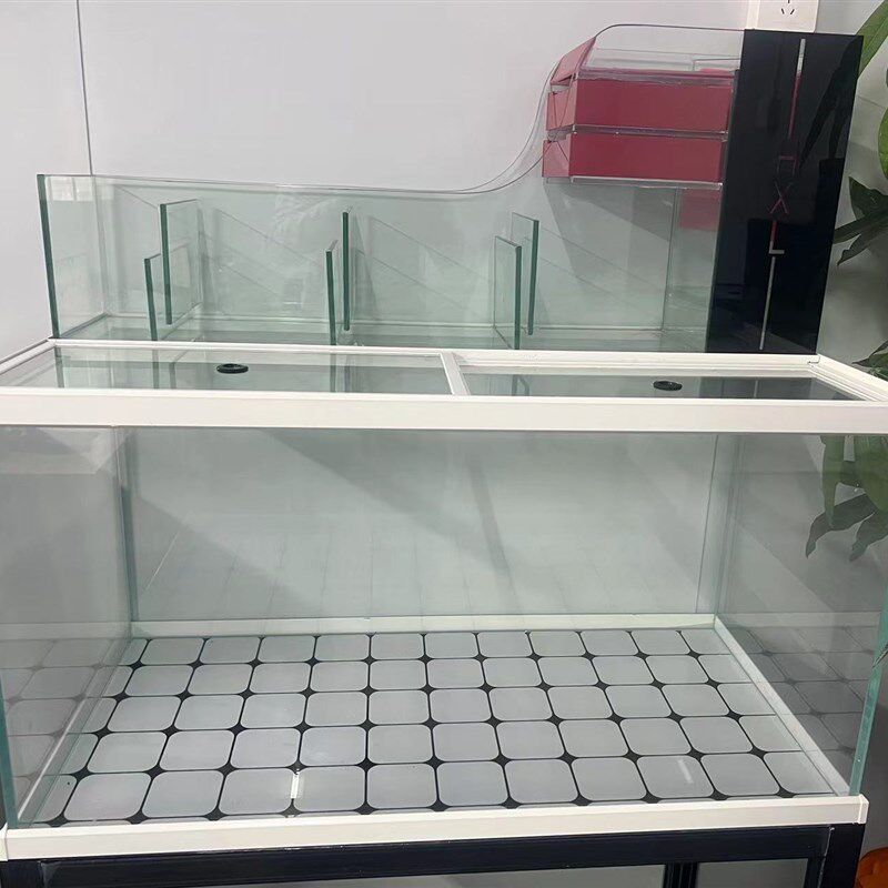 网红沉淀仓 抽屉式干湿分离x锂合金上滤鱼缸缸顶滤海水缸龟缸定制