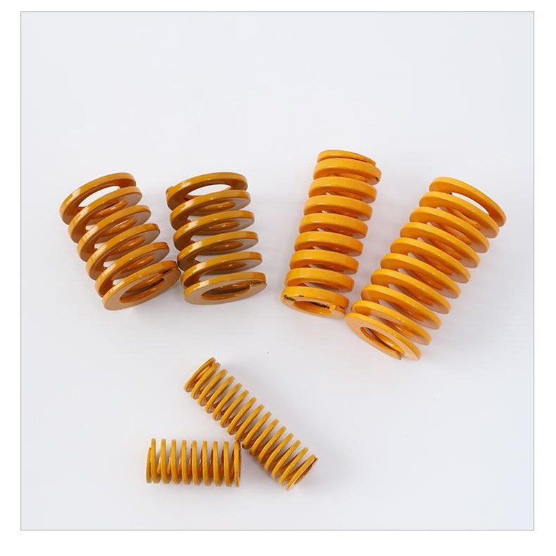 SWF黄色 TF20模具弹簧 矩形弹簧怡和达YSWF压缩弹簧盘起SSWF螺旋