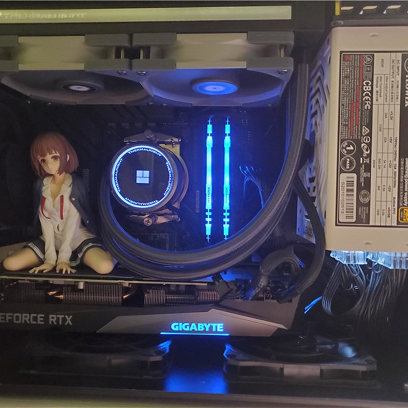 定制亚克力迷你小机箱matx/itx/atx/sfx/1u直插三槽30803090 c28