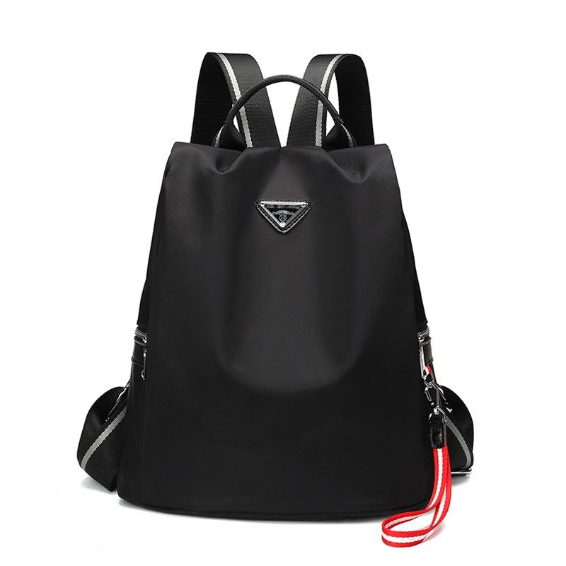 防盗双肩包女防水牛津帆布大容量韩版休闲女士旅行包流苏装饰背包,箱包皮具/热销女包/男包,双肩背包,淘宝优惠券,粉丝福利购,淘宝优惠卷