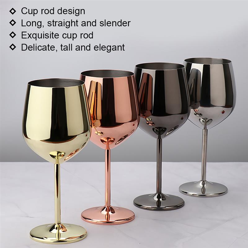 G00/220ml Stainless Steel loblet ChampagLne Cup Wine G5ass C