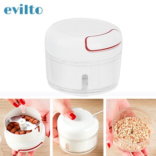 Mini Stainless Steel Garlic Cutter Food Processor Shredder M