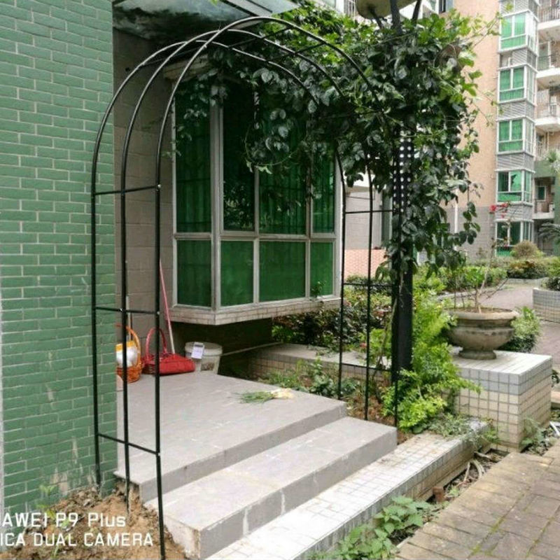 三管加架型爬藤固葡萄月季铁线莲植物攀爬架户外院园庭花拱门花架