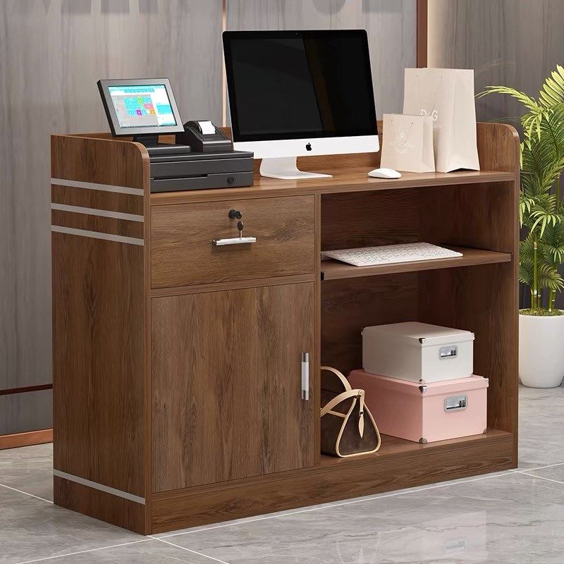 收银台柜台简约现代小型服装店便利店母婴店店铺吧台桌前台接待台,商业/办公家具,收银台,淘宝优惠券,粉丝福利购,淘宝优惠卷