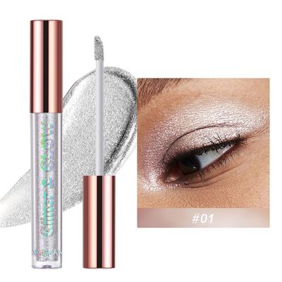 极速Pearlescent Eyeshadow Glitter Metallic Liquid Eyeshadow