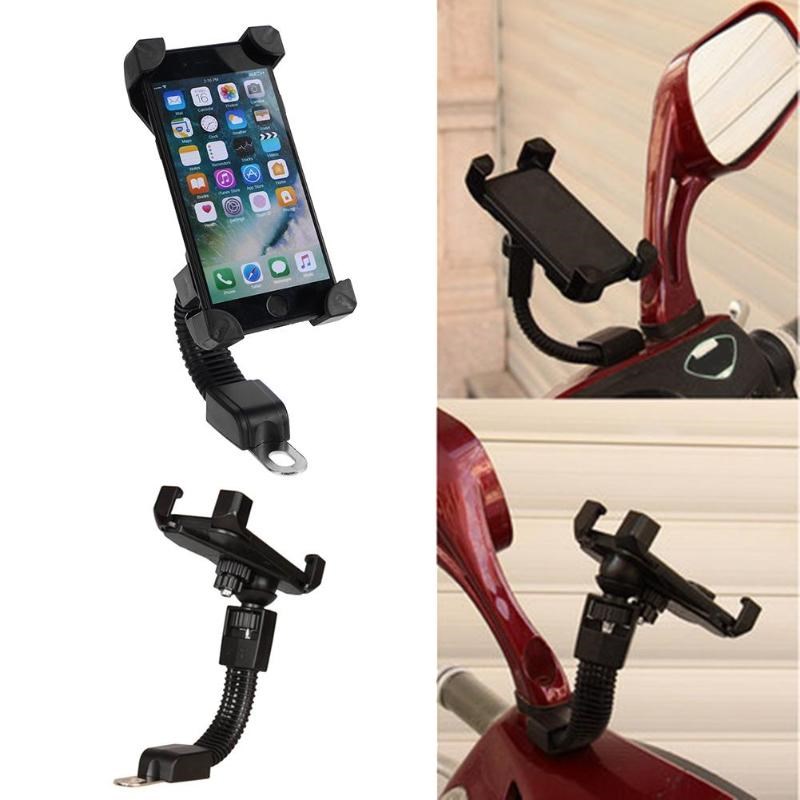 Bike Motorcycle Phone Holder Stand Plastic Mobile Phone Brac