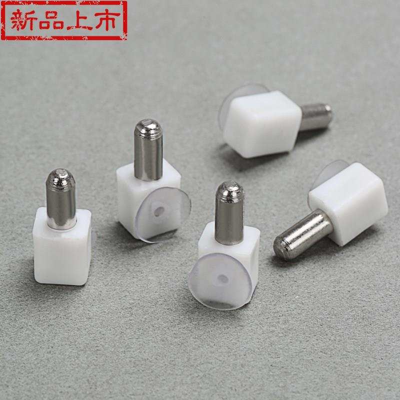 隔板活动层板托钉衣柜木板拖玻璃支架固定橱柜配g件柜子7字搁板粒