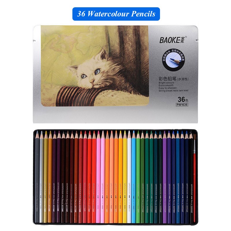 *100 Colored Pencil Fine Art Lapis de cor 72 cores Profissio