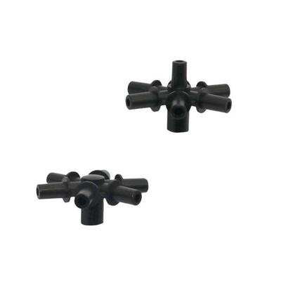 热销6-way, 7-way Splitter for 6mm Interfaces Sprinkler Garde